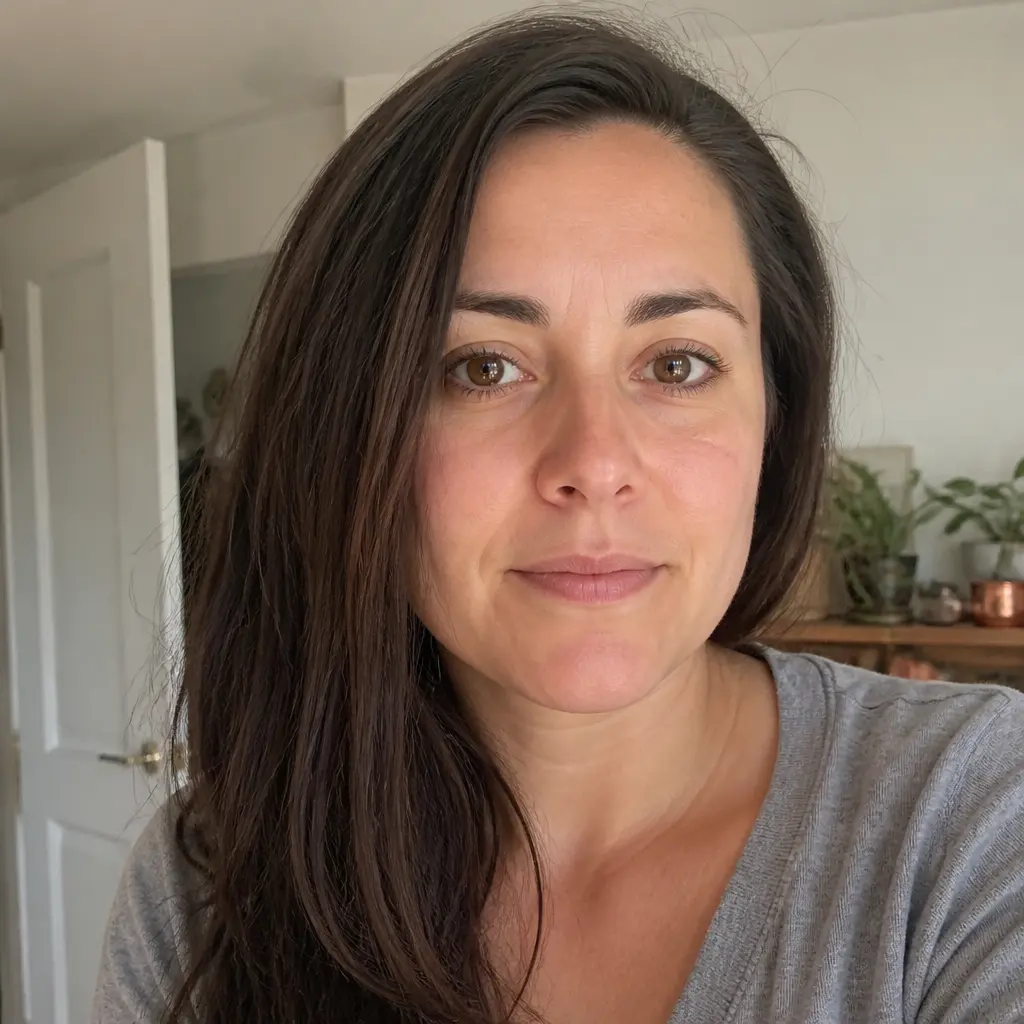 AI-generated fictional portrait